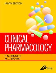 Clinical pharmacology by P. N. Bennett