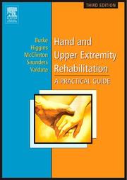 Cover of: Hand and Upper Extremity Rehabilitation | Susan L. Burke