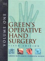 Cover of: Green's Operative Hand Surgery e-dition: Text with Continually Updated Online Reference, 2-Volume Set