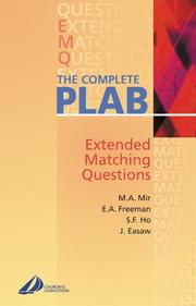 Cover of: The complete PLAB. by M. Afzal Mir ... [et al.].