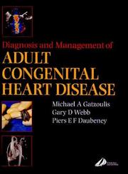 Cover of: Diagnosis and Management of Adult Congenital Heart Disease