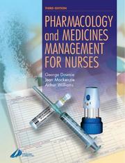 Cover of: Pharmacology and Medicines Management for Nurses