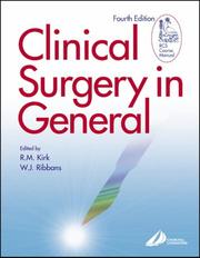 Cover of: Clinical Surgery in General: RCS Course Manual (MRCS Study Guides)