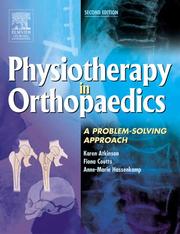 Cover of: Physiotherapy in Orthopaedics: A Problem-Solving Approach
