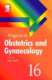 Cover of: Progress in Obstetrics and Gynaecology by John Studd, John Studd