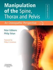 Cover of: Manipulation of the spine, thorax, and pelvis: an osteopathic perspective