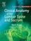 Cover of: Clinical Anatomy of the Lumbar Spine and Sacrum