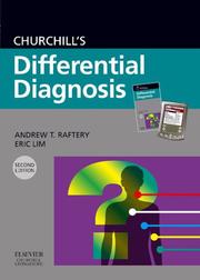 Cover of: Churchill's Differential Diagnosis, Pocketbook with CD-ROM PDA Software: Book and CD ROM (Churchill Pocketbooks)