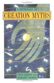 Cover of: A dictionary of creation myths by David Adams Leeming