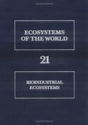 Cover of: Bioindustrial ecosystems