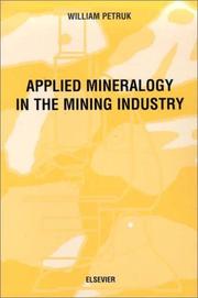 Cover of: Applied mineralogy in the mining industry