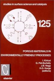 Cover of: Porous materials in environmentally friendly processes: proceedings of the 1st International FEZA Conference, Eger, Hungary, September 1-4, 1999