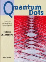Cover of: Quantum Dots by T. Chakraborty