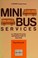 Cover of: Minibus Services