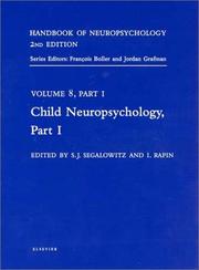 Cover of: Handbook of Neuropsychology, 2nd Edition : Clinical Neuropsychology : Part I
