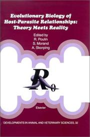 Cover of: Evolutionary Biology of Host-Parasite Relationships: Theory Meets Reality