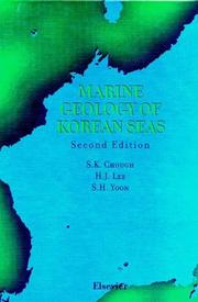 Cover of: Marine geology of Korean seas. by Sung Kwun Chough, Sung Kwun Chough