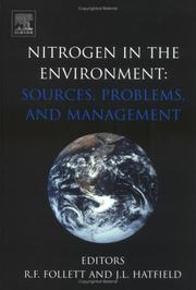 Cover of: Nitrogen in the Environment: Sources, Problems and Management
