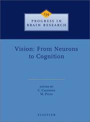 Cover of: Progress in Brain Research, Volume 134: Vision by 