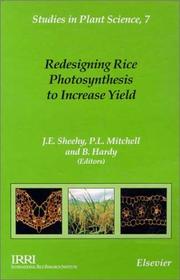 Cover of: Redesigning rice photosynthesis to increase yield by Workshop on the Quest to Reduce Hunger: Redesigning Rice Photosynthesis (1999 Los Baños, Philippines)