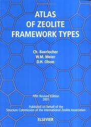 Cover of: Atlas of zeolite framework types.