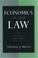 Cover of: Economics of the law