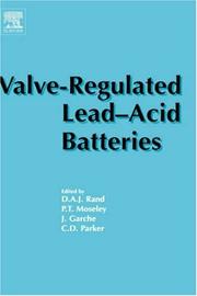 Cover of: Valve-Regulated Lead-Acid Batteries by 