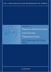 Cover of: Protein adaptations and signal transduction