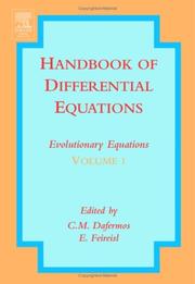 Cover of: Evolutionary Equations: Handbook of Differential Equations