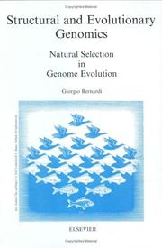 Cover of: Structural and Evolutionary Genomics: Natural Selection in Genome Evolution (New Comprehensive Biochemistry)