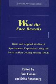 Cover of: What the Face Reveals by Paul Ekman