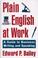 Cover of: Plain English at work