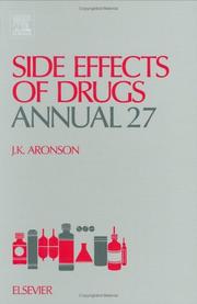 Cover of: Side Effects Of Drugs Annual 27 (Side Effects of Drugs Annual)