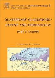 Cover of: Quaternary Glaciations - Extent and Chronology, Volume 2: Part I: Europe (Developments in Quaternary Sciences)