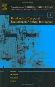 Cover of: Handbook of temporal reasoning in artificial intelligence