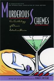Cover of: Murderous Schemes: An Anthology of Classic Detective Stories