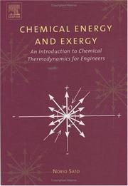 Chemical Energy and Exergy by Norio Sato