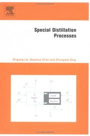 Special distillation processes by Zhigang Lei