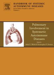 Cover of: Pulmonary involvement in systemic autoimmune diseases by edited by A.U. Wells, C.P. Denton.