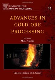 Cover of: Advances in gold ore processing