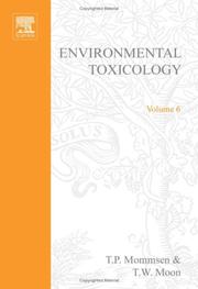 Cover of: Environmental toxicology by edited by T.P. Mommsen and T.W. Moon.