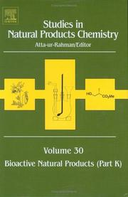 Cover of: Studies in Natural Products Chemistry, Volume 30: Bioactive Natural Products (Part K) (Studies in Natural Products Chemistry)