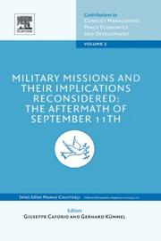 Cover of: Military Missions and their Implications Reconsidered | 