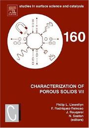 Cover of: Characterization of Porous Solids VII, Volume 160 by 