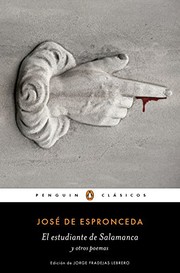 Cover of: El estudiante de Salamanca y otros poemas