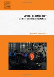 Cover of: Optical Spectroscopy by Nikolai V. Tkachenko