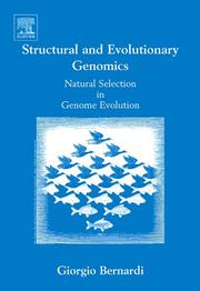 Cover of: Structural and Evolutionary Genomics, Volume 37 by Giorgio Bernardi
