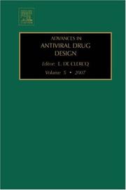 Cover of: Advances in Antiviral Drug Design, Volume 5 (Advances in Antiviral Drug Design) (Advances in Antiviral Drug Design)