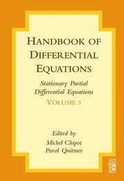 Cover of: Handbook of Differential Equations: Stationary Partial Differential Equations, Volume 3 (Handbook of Differential Equations)