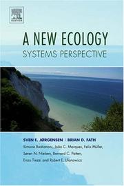 Cover of: A New Ecology